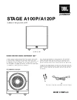 Preview for 45 page of Harman JBL STAGE A100P Owner'S Manual