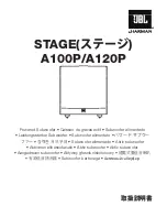 Preview for 61 page of Harman JBL STAGE A100P Owner'S Manual