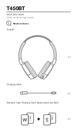 Preview for 2 page of Harman JBL T450 Quick Start Manual