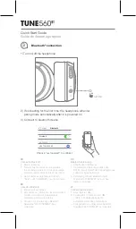 Preview for 4 page of Harman JBL Tune 560BT Quick Start Manual