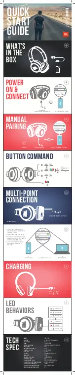 Preview for 1 page of Harman JBL Tune510BT Quick Start Manual