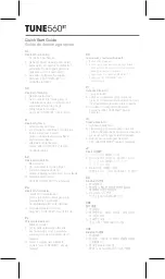 Preview for 5 page of Harman JBL TUNE560BT Quick Start Manual