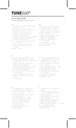 Preview for 17 page of Harman JBL TUNE560BT Quick Start Manual