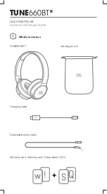 Preview for 2 page of Harman JBL TUNE660BT Quick Start Manual