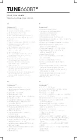 Preview for 18 page of Harman JBL TUNE660BT Quick Start Manual