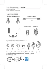 Preview for 2 page of Harman JBL UNDER ARMOUR PIVOT Quick Start Manual