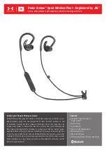 Preview for 18 page of Harman JBL UNDER ARMOUR PIVOT Quick Start Manual