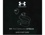 Harman JBL Under Armour STREAK Quick Start Manual preview