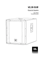 Preview for 1 page of Harman JBL VL18-SUB User Manual