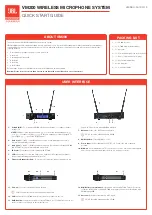 Preview for 1 page of Harman JBL VM200 Quick Start Manual