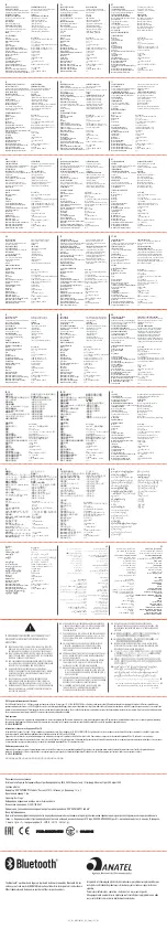 Preview for 2 page of Harman JBL WAVE100TWS Quick Start Manual