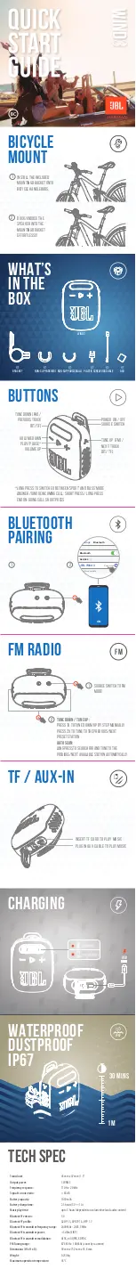 Preview for 1 page of Harman JBL WIND3 Quick Start Manual