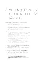 Preview for 35 page of Harman KARDON CITATION MULTIBEAM 1100 Owner'S Manual