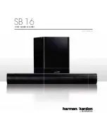 Harman Kardon SB 16 User Manual preview