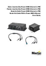 Preview for 1 page of Harman Martin Active Junction Box Power-DMX-Ethernet to... User Manual