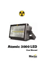 Harman Martin Atomic 3000 LED User Manual предпросмотр