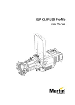 Предварительный просмотр 1 страницы Harman Martin ELP CL IP User Manual