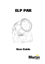 Harman Martin ELP PAR User Manual предпросмотр