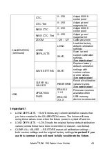 Preview for 43 page of Harman Martin ERA 150 Wash User Manual