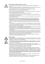 Preview for 5 page of Harman Martin ERA 500 Hybrid IP Safety And Installation Manual