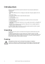 Preview for 8 page of Harman Martin ERA 500 Hybrid IP Safety And Installation Manual