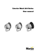 Harman Martin Exterior Wash 200 Series User Manual preview