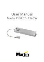 Harman Martin IP66 PSU 240W User Manual preview