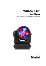 Harman Martin MAC Aura XIP User Manual preview