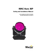 Preview for 55 page of Harman Martin MAC Aura XIP User Manual