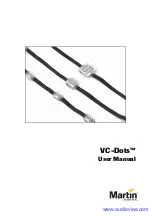 Harman Martin VC-Dot 1 User Manual предпросмотр