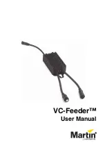 Harman Martin VC-Feeder User Manual preview