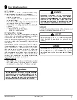 Preview for 23 page of Harman P35I Owner'S Manual Installation And Operation