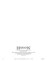 Предварительный просмотр 26 страницы Harman P43-C Installation Manual