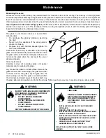 Preview for 21 page of Harman P61A Freestanding Pellet Stove Installation & Operating Manual