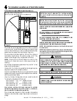 Предварительный просмотр 9 страницы Harman PF-120 Installation Manual