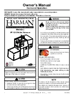 Preview for 1 page of Harman PF-120 Owner'S Manual