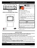 Preview for 1 page of Harman PP38 plus Installation And Operation Manual