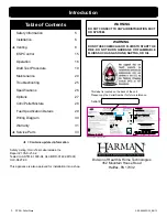 Preview for 3 page of Harman PP38 plus Installation And Operation Manual