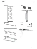 Preview for 4 page of Harman SABRE SB35 User Manual