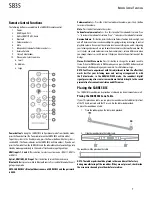 Preview for 7 page of Harman SABRE SB35 User Manual