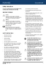 Preview for 3 page of Harman Soundcraft NANO Series User Manual