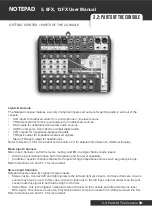 Preview for 12 page of Harman Soundcraft Notepad 5 User Manual