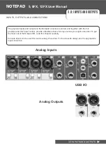 Preview for 14 page of Harman Soundcraft Notepad 5 User Manual