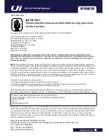 Preview for 2 page of Harman Soundcraft Ui12 User Manual