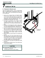 Предварительный просмотр 16 страницы Harman Super-Magnum Coal Stoker Stove Owner'S Manual Installation And Operation