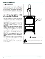 Preview for 14 page of Harman Super Magnum Coal Stoker Installation & Owner'S Manual