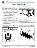 Предварительный просмотр 22 страницы Harman TL 2.6 Owner'S Manual Installation And Operation