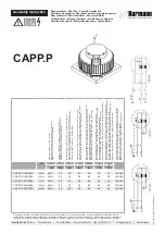 Harmann CAPP.P 2-190/550S Assembly Instruction Manual preview