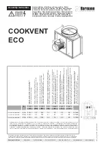 Harmann Cookvent Eco 200/1500S Assembly Instruction Manual предпросмотр