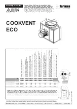 Preview for 1 page of Harmann COOKVENT ECO Series Assembly Instruction Manual